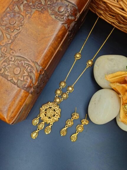 MS Jewellers – Heritage Long Haar Necklace Set