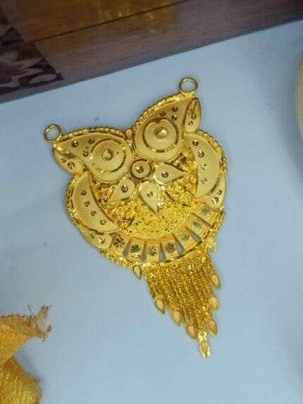 MS Jewellers – Gold Plated Traditional Mangalsutra Locket