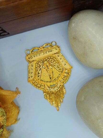 MS Jewellers – Gold Plated Traditional Pendant
