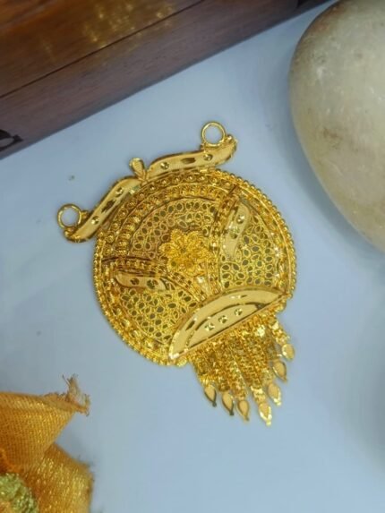 MS Jewellers – Gold Plated Traditional Mangalsutra Locket